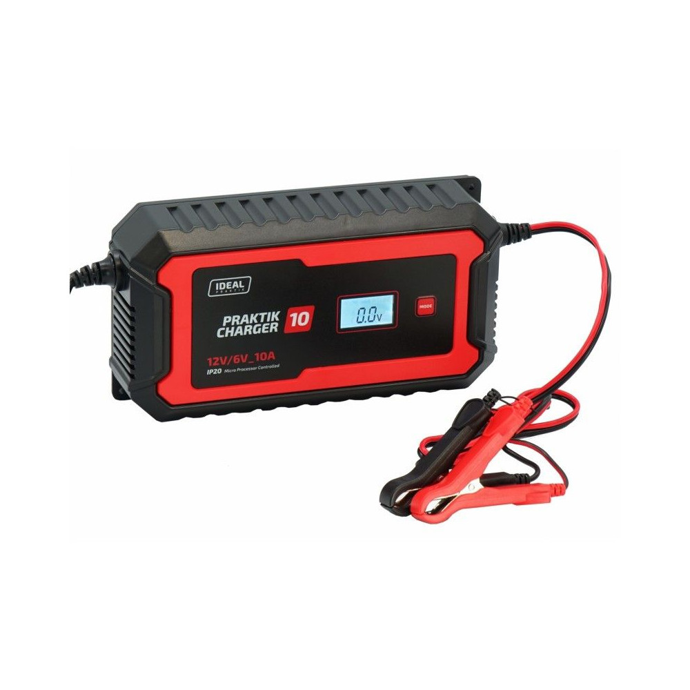 Prostownik Ideal Praktik Charger 10 LCD 6/12 V - PCHARGE10 - Ideal - 3