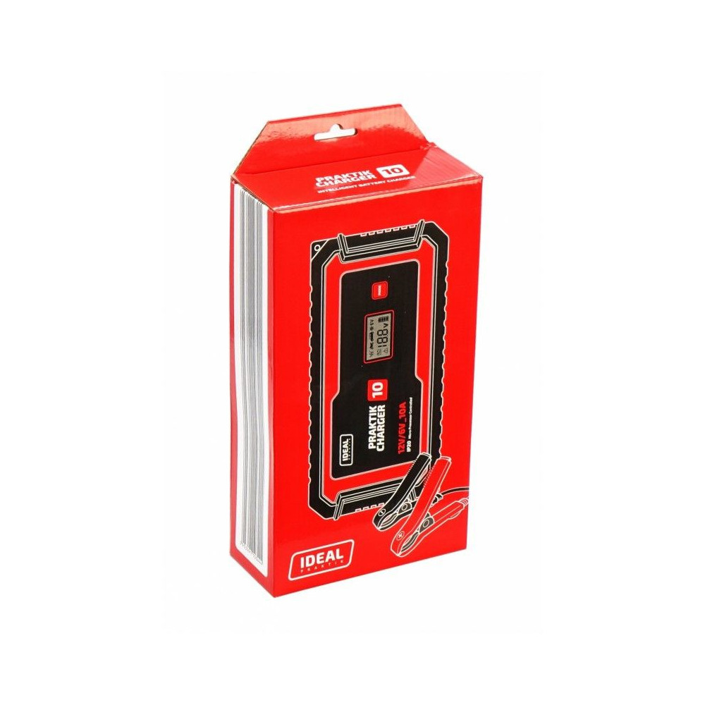 Prostownik Ideal Praktik Charger 10 LCD 6/12 V - PCHARGE10 - Ideal - 4