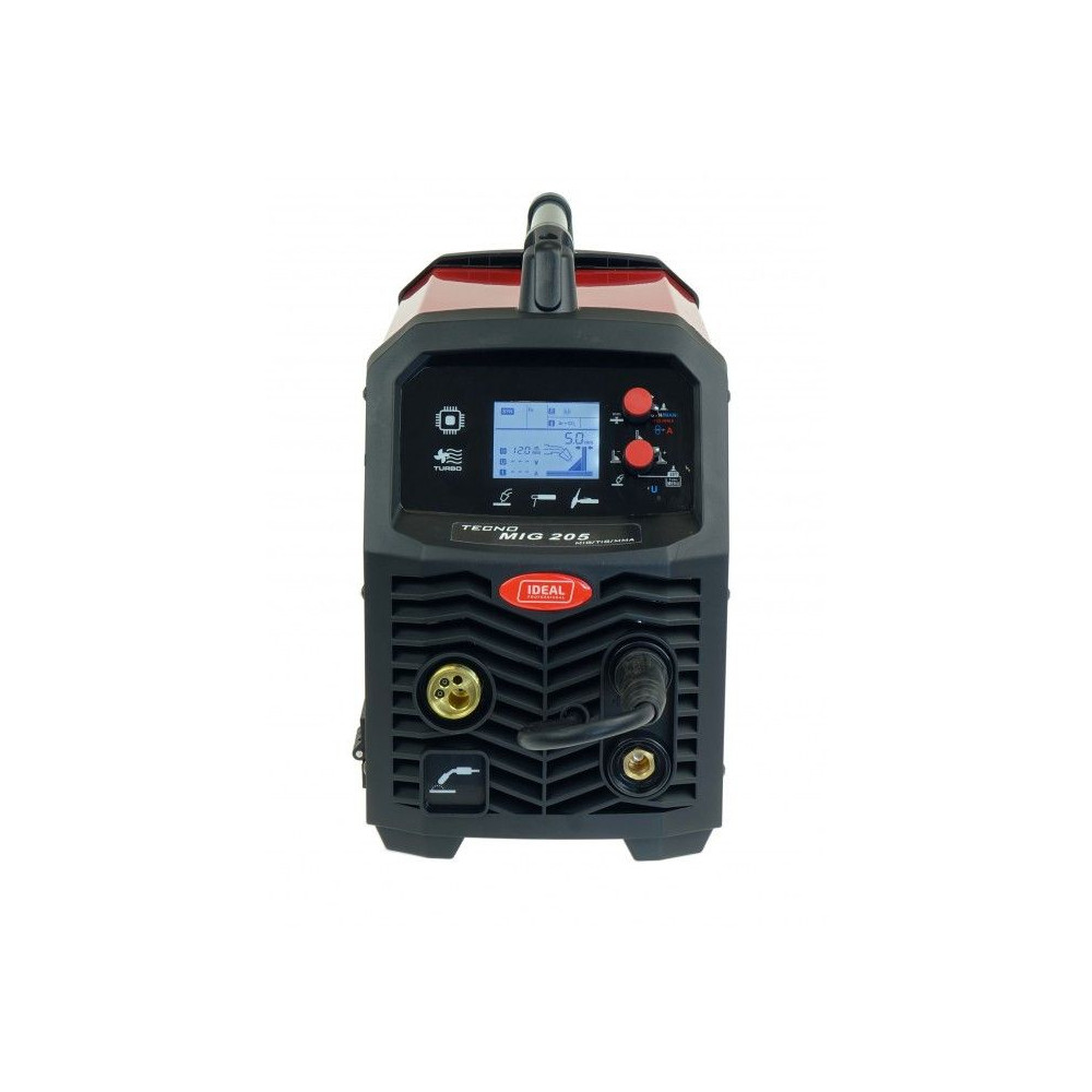 Spawarka Ideal Tecnomig 205 LCD Synergic v2 - zestaw - TMIG205LCDV2-G - Ideal - 9