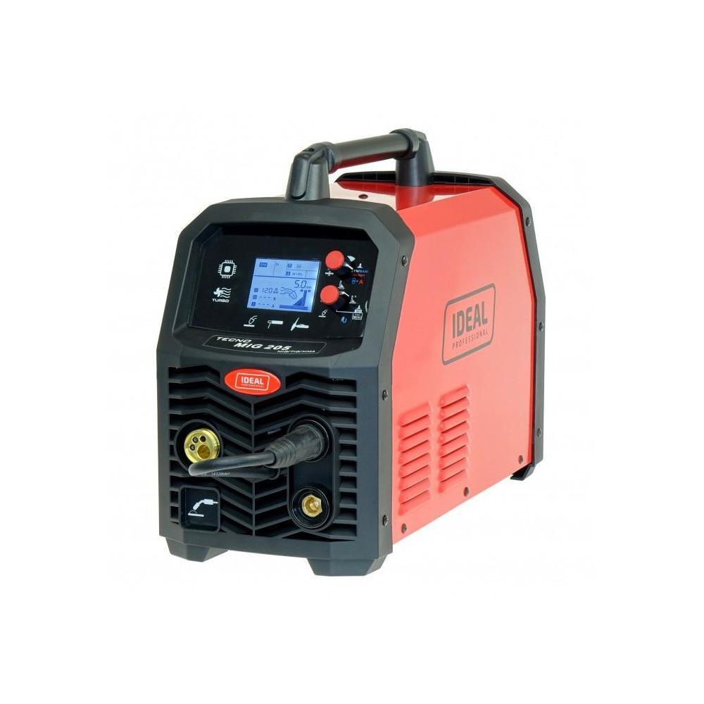 Spawarka Ideal Tecnomig 205 LCD Synergic v2 - zestaw - TMIG205LCDV2-G - Ideal - 13