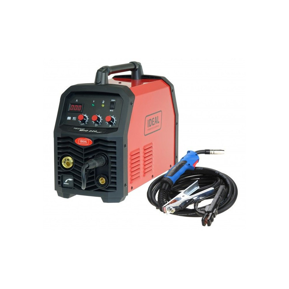 Spawarka Ideal Tecnomig 220 MMA Digital II v2 - zestaw - TMIG220V2-G - Ideal - 6