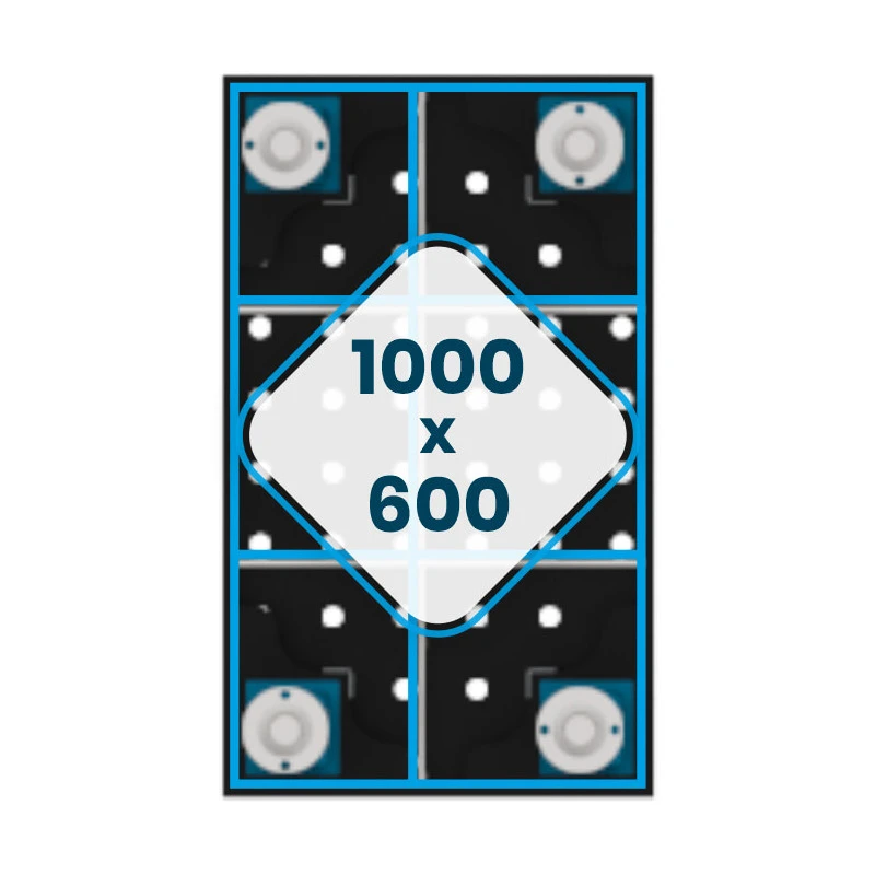 Stół spawalniczy GPPH EXPERT 1000x600x200 mm