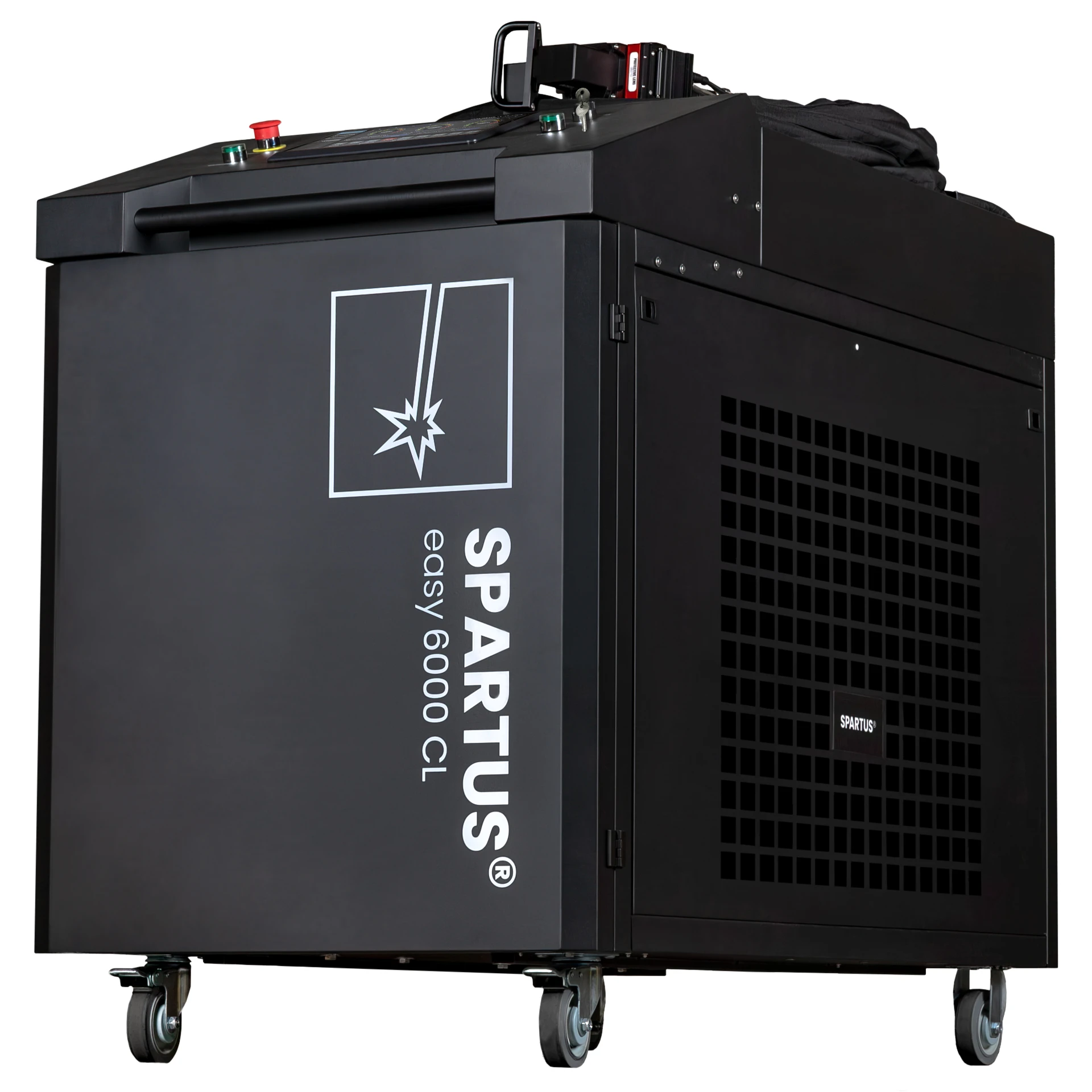 Bok spawarki ręcznej laserowej Spartus Easy 1500 3w1