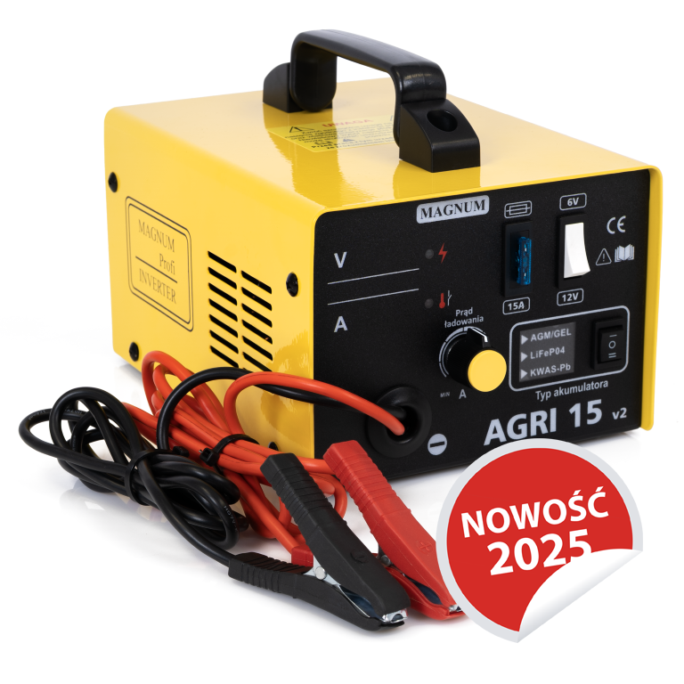 Prostownik inwertorowy Magnum AGRI 15 v2